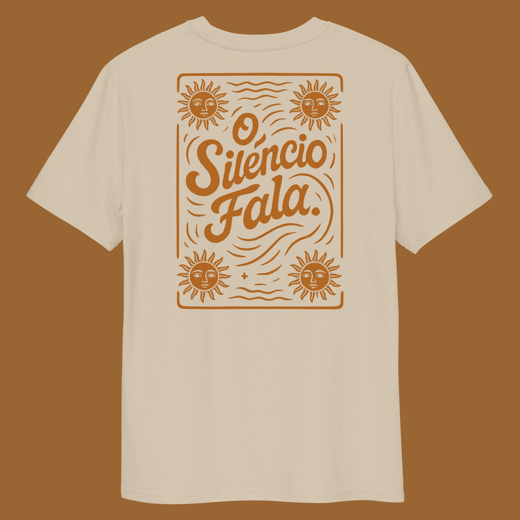 SILÊNCIO organic cotton t-shirt