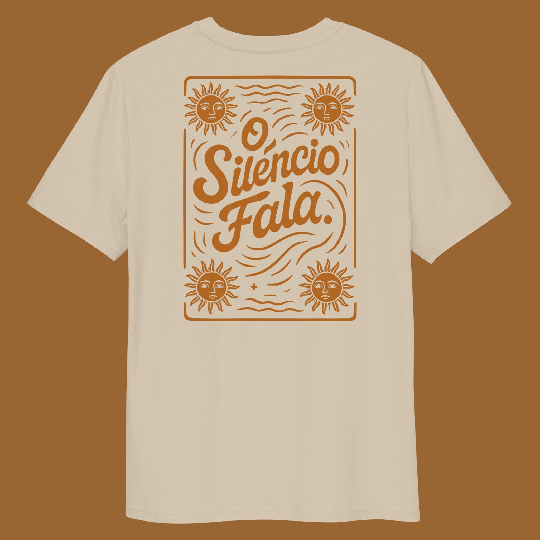 SILÊNCIO organic cotton t-shirt
