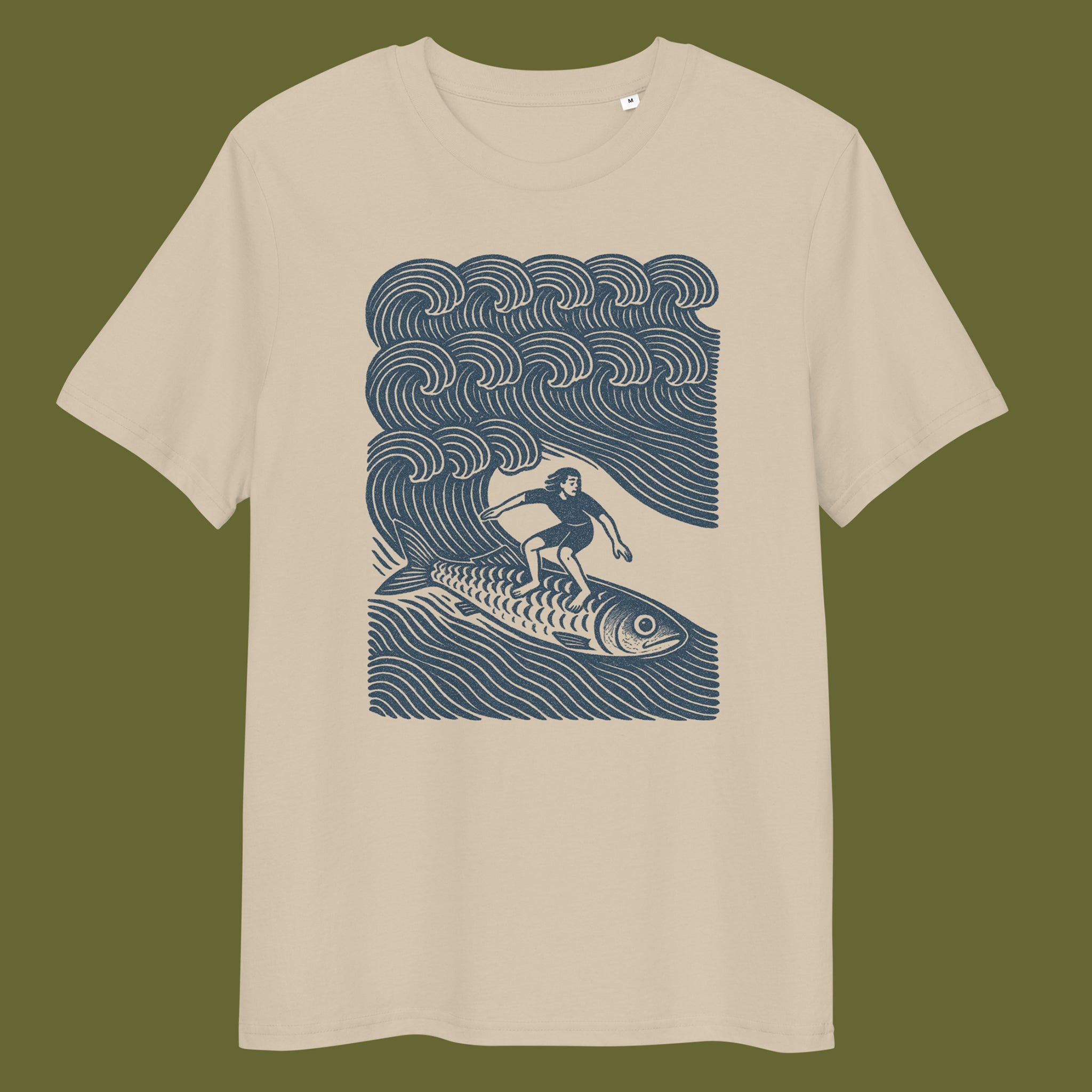 SURF SARDINHA organic cotton t-shirt