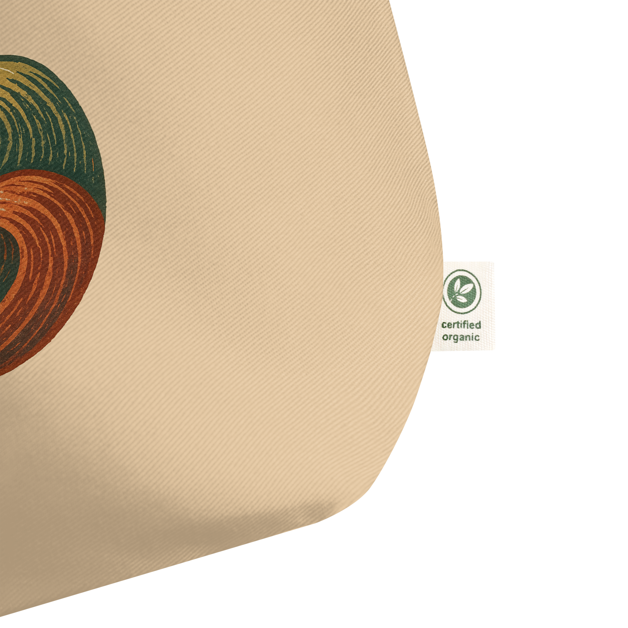 FLUXO large organic tote bag