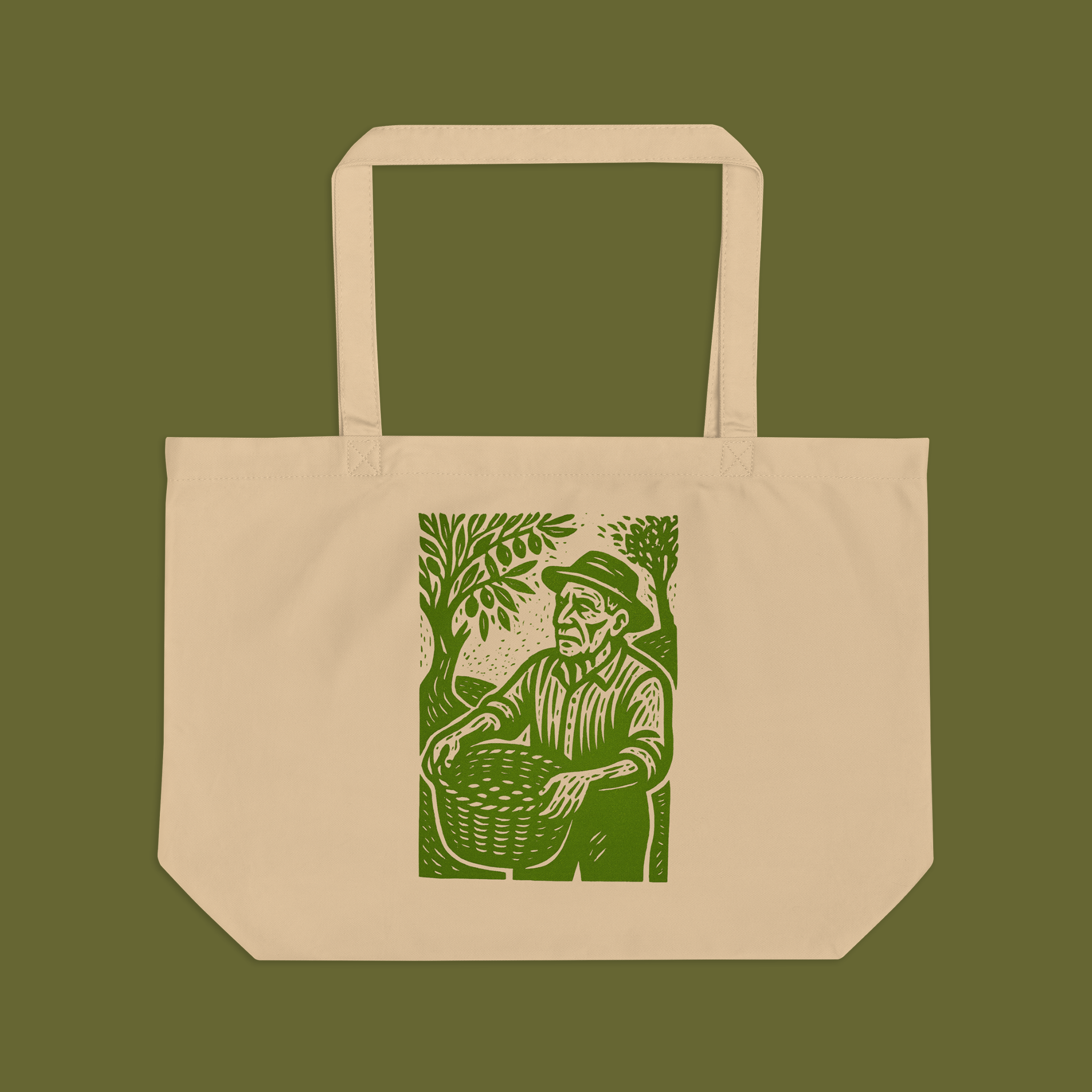 OLIVEIRA large organic tote bag